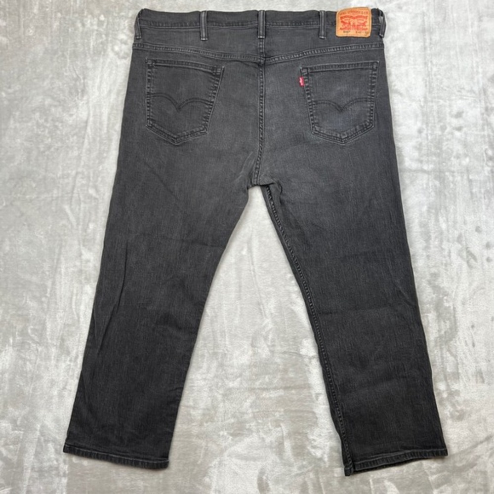 Levi Strauss Co 569 Loose Straight Dark Wash Denim Jeans‎ Mens W42 L30